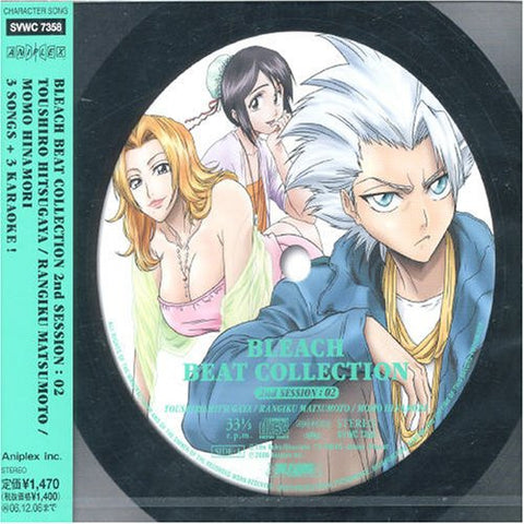 BLEACH BEAT COLLECTION 2nd SESSION : 02 -TOUSHIRO HITSUGAYA / RANGIKU MATSUMOTO / MOMO HINAMORI-