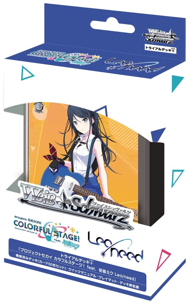 Weiss Schwarz Trading Card Game - Trial Deck - Project Sekai Colorful Stage! feat. Hatsune Miku Leo/need Pack - Japanese Version (Bushiroad)