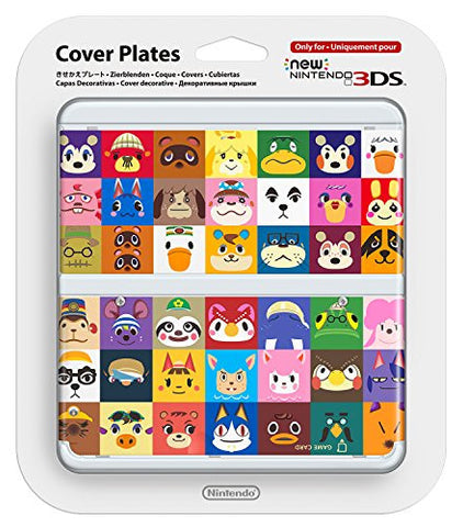 New Nintendo 3DS Cover Plates No.068 (Animal Crossing)