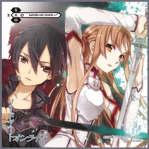 Sword Art Online - Asuna - Kirito - Towel - Mini Towel (Dengeki)