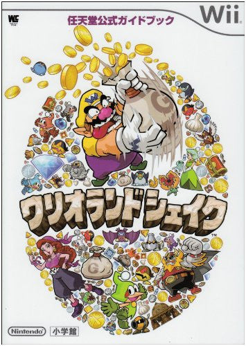 Wario Land Shake Wii Nintendo Official Guide Book