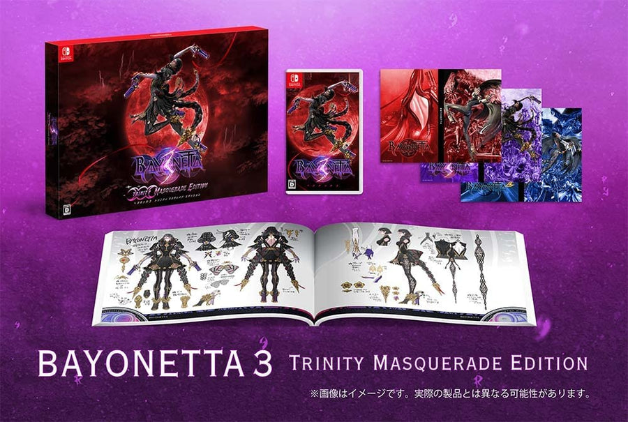 Bayonetta 3 - Nintendo Switch Game - Trinity Masquerade Edition (Nintendo, Platinum Games)