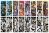 Jojo no Kimyou na Bouken - Stardust Crusaders - Kuujou Joutarou - Star Platinum - Chara-Pos Collection - Jojo no Kimyou na Bouken Chara Pos Collection - Stick Poster - Monochrome ver (Ensky)
