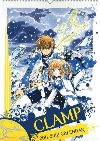 Chobits - Card Captor Sakura - xxxHolic - Magic Knight Rayearth - Tsubasa Reservoir Chronicle - Clover - X - RG Veda - Kobato - Gate 7 - Wall Calendar - 2011-2012 (Kazé)[Magazine]
