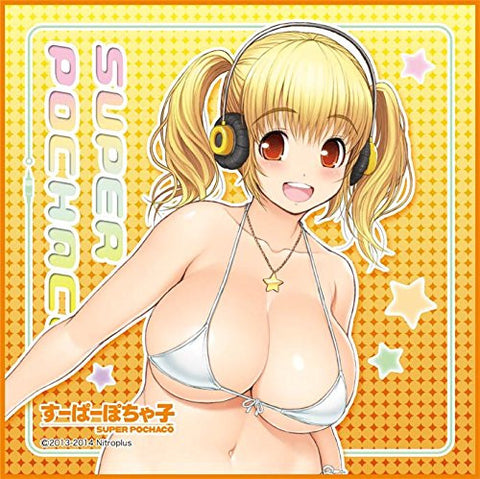 SoniComi - Super Pochaco - Mini Towel (Broccoli)