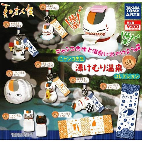 Natsume Yuujinchou - Madara (Nyanko-sensei) - Natsume Yuujinchou Nyanko-sensei Yukemuri Hot Spring Collection - Tenugui - Towel - 1 (Takara Tomy A.R.T.S)