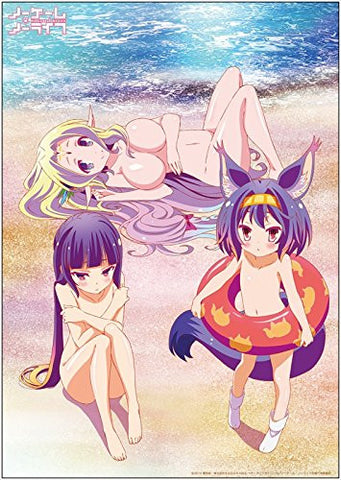 No Game No Life - Hatsuse Izuna - Feel Nilvalen - Kurami Zell - Bath Poster B - Poster (Penguin Parade)