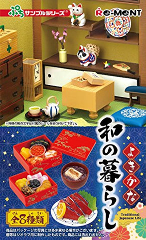 Puchi Sample Series - Yokikana Wa no Kurashi - 1 - Kata-tsuki-chuu ni Hitoiki (Re-Ment)