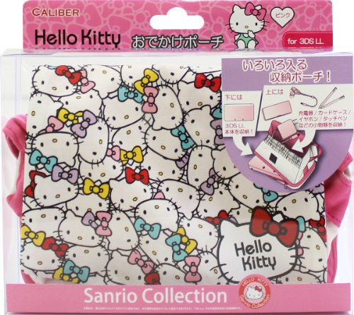 Hello Kitty Odekake Pouch for 3DS LL (Pink)