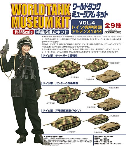 World Tank Museum Kit Vol. 4 German Armored Division Ardennes 1944
