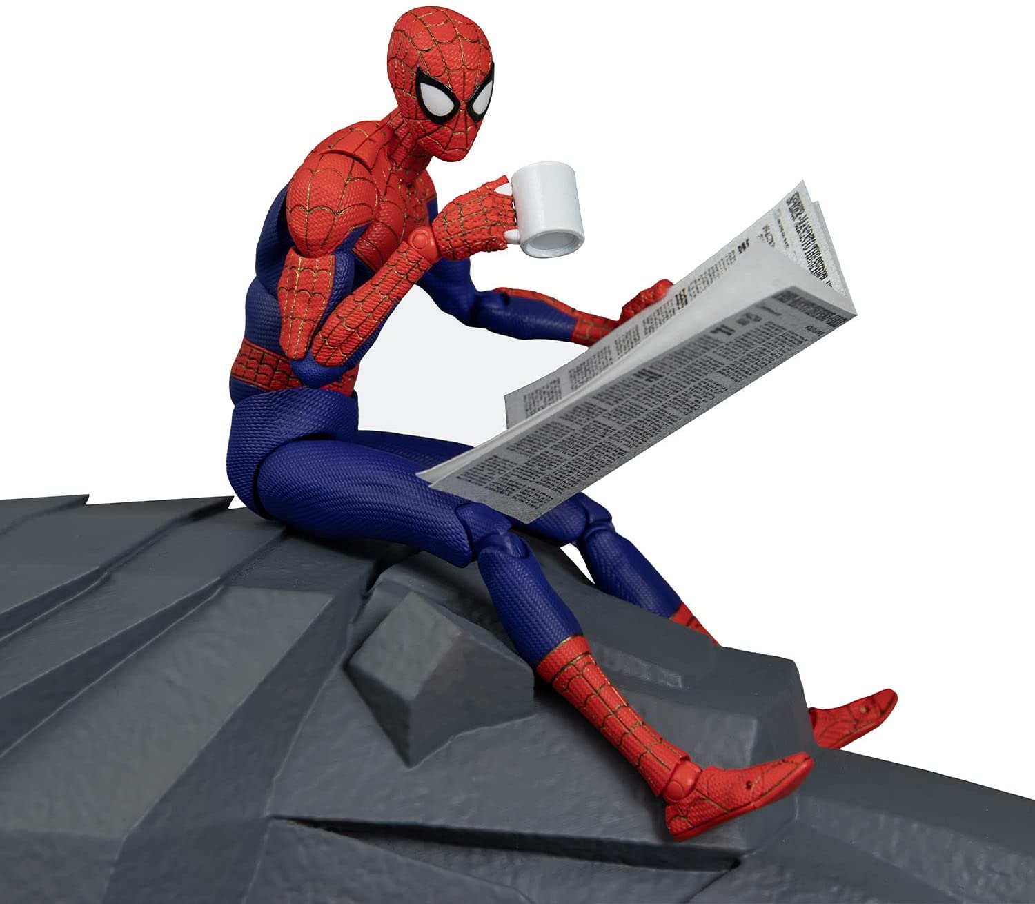 Buy Spider-Man: Into the Spider-Verse - Peter B. Parker - Peter Parker -  Spider-Man - SV-Action - 1/12 (Sentinel) with crypto