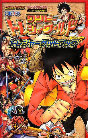 Data Carddass One Piece Treasure World Treasure Get Book / Arcade