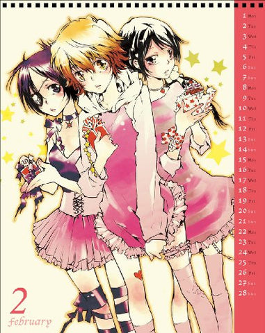 Katekyou Hitman REBORN! - Comic Calendar - Wall Calendar - 2010 (Shueisha)[Magazine]
