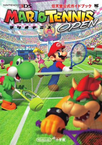 Mario Tennis Open Nintendo Official Guide Book / 3 Ds