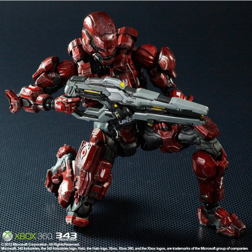 Halo 4 - Spartan Solider - Play Arts Kai - Red (Square Enix