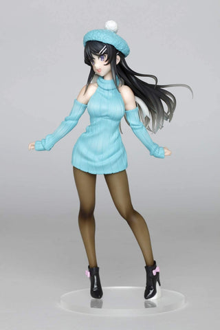 Seishun Buta Yarou wa Bunny Girl Senpai no Yume wo Minai - Sakurajima Mai - Coreful Figure - Knit Dress ver. (Taito)