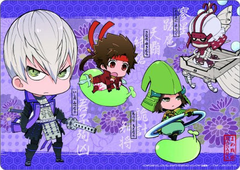 Mame Sengoku Basara - Sanada Yukimura - Mouri Motonari - Ishida  Mitsunari - Ootani Yoshitsugu - Mousepad (Gift)