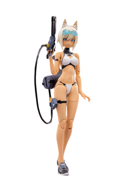 G.N.PROJECT - WOLF-001 - 1/12 - Swimsuit and Weapon Ver. (Snail Shell Studio)