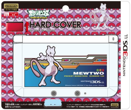 Pocket Monsters Hard Cover for Nintendo 3DS LL (Mewtwo)