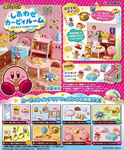 Hoshi no Kirby - Kirby - Lovely - Candy Toy - Kirby's Happy Room - 1 - Mirror (Re-Ment)