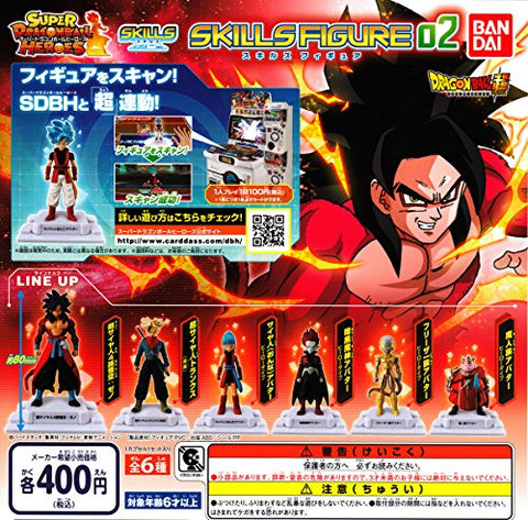 Super Dragon Ball Heroes - Son Goku Xeno SSJ4 - Super Dragon Ball Heroes Skills Figure 02 (Bandai)