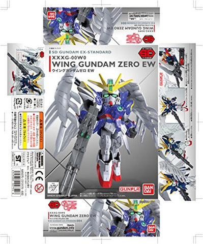 Shin Kidou Senki Gundam Wing - XXXG-00W0 Wing Gundam Zero Custom - SD Gundam EX-Standard 04 (Bandai)
