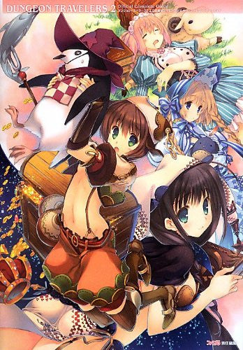 Dungeon Travelers 2 Official Complete Guide Book / Psp