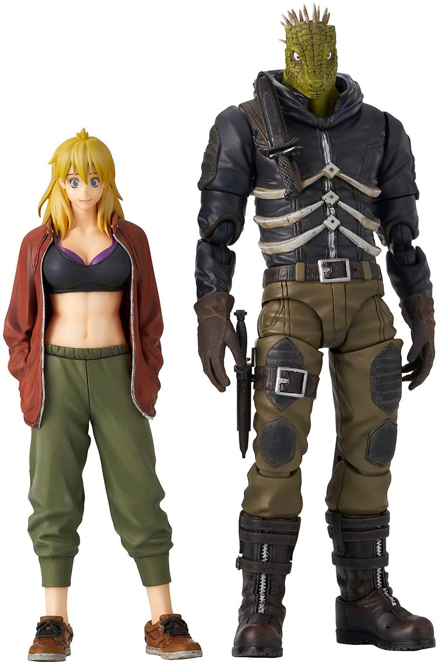 Threezero 1/6 Dorohedoro Caiman Anime Version Action Figures Toy Model In Stock Threezero 1/6 Dorohedoro Caiman Anime Version Action Figures Toy Model In Stock