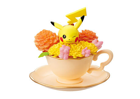 Pocket Monsters - Pikachu - Candy Toy - Pokémon Floral Cup Collection - 1 (Re-Ment)