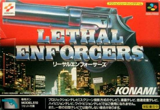 Lethal Enforcers [Box Set /w lightgun]