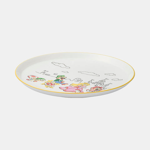 Super Mario - Family Life Collection - Melamine Serving Plate - Nintendo Tokyo Exclusive (Nintendo Store)