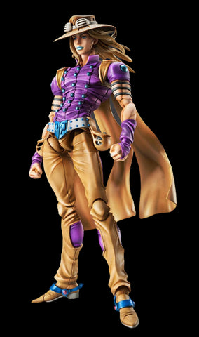 Jojo no Kimyou na Bouken - Steel Ball Run - Gyro Zeppeli - Super Action Statue - Ver. 1.5 - 2023 Re-release (Medicos Entertainment)