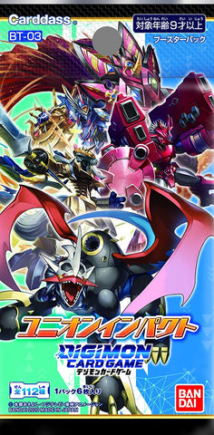 Digimon - Union Impact Booster Box - Digimon Trading Card Game - Japanese Ver. (Bandai)