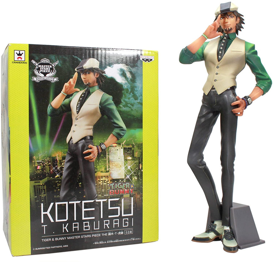 Tiger & Bunny - Kaburagi T. Kotetsu - Master Stars Piece (Banpresto)