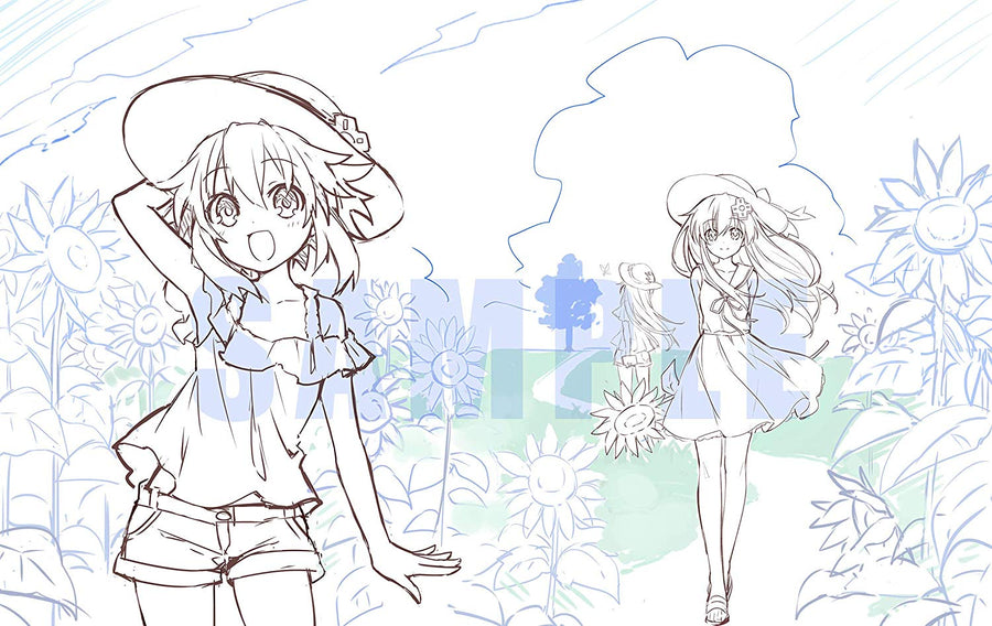 Choujigen Game Neptune The Animation ~Nep no Natsuyasumi~ - Purple Hea