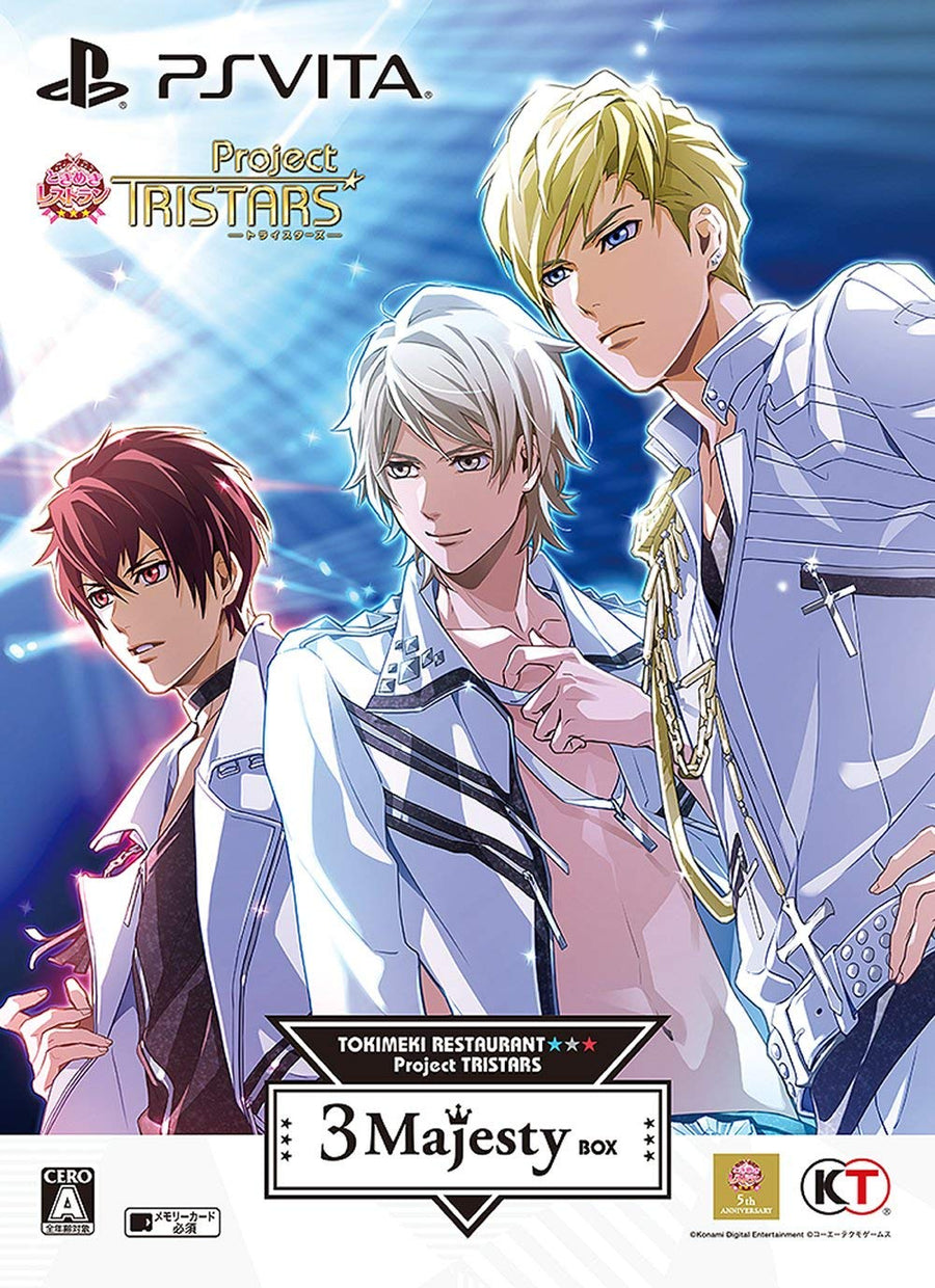 Tokimeki Restaurant ☆ ☆ ☆ Project TRISTARS 3 Majesty BOX PSVita & PC  Wallpaper Mail Delivery & Early Booking Benefits (