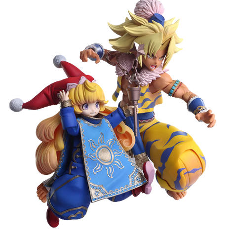 Seiken Densetsu 3 Trials of Mana - Kevin & Charlotte - Bring Arts (Square Enix)