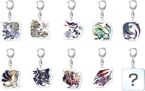 Monster Hunter Rise - Acrylic Mascot Collection Vol.3 - Pack of 10 (Capcom)