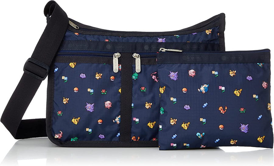 Pokémon - Deluxe Everyday Bag - Pokemon and Flowers (Pokémon Center, LeSportsac)