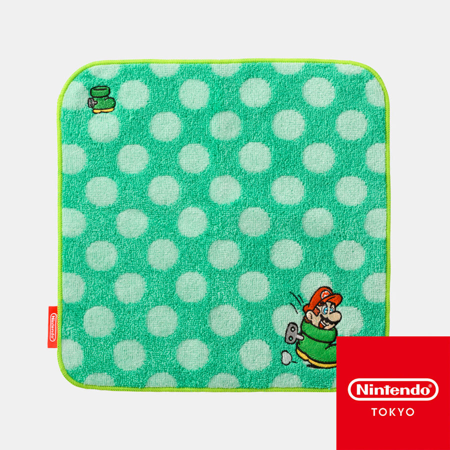 Super Mario - Green Mini Towel - Nintendo Tokyo Exclusive (Nintendo Store)