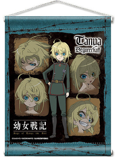 Youjo Senki - Tanya Degurechaff - Tapestry - Mini Tapestry