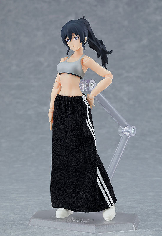 Original - Figma #601 - figma Styles - Makoto - with Tracksuit + Tracksuit Skirt Outfit (Max Factory)