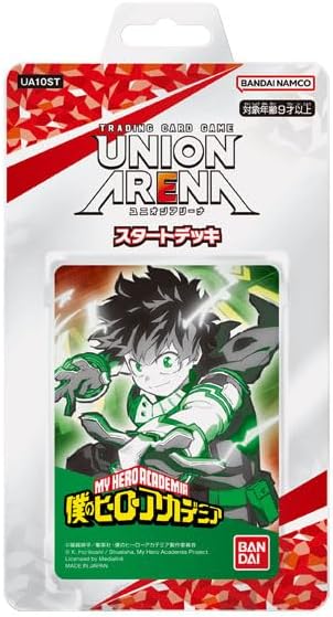 UNION ARENA Trading Card Game - Starter Deck - Boku no Hero Academia (Bandai)