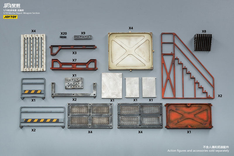 1/18 Battle for the Stars Mecha Depot Weapon Section Diorama