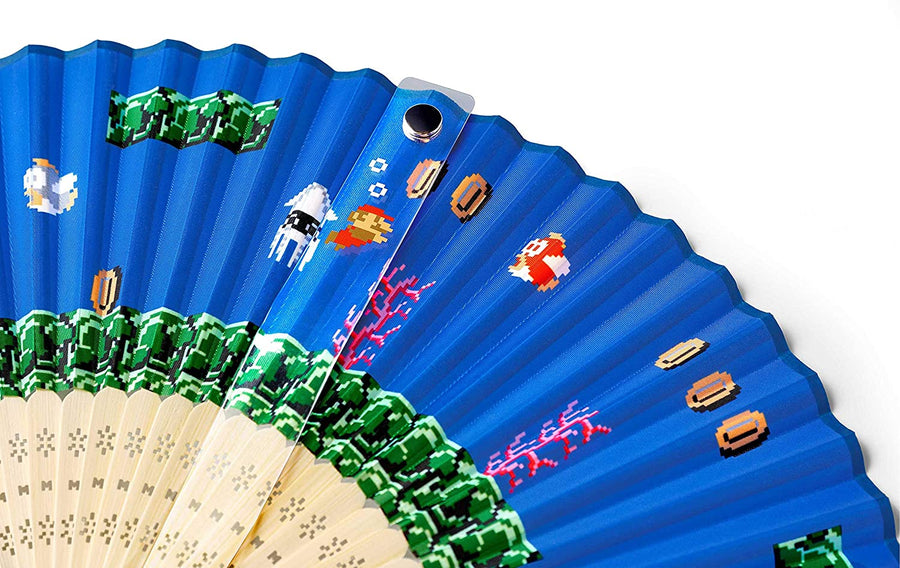 Super Mario - Folding Fan - Water Level (Nintendo Store)