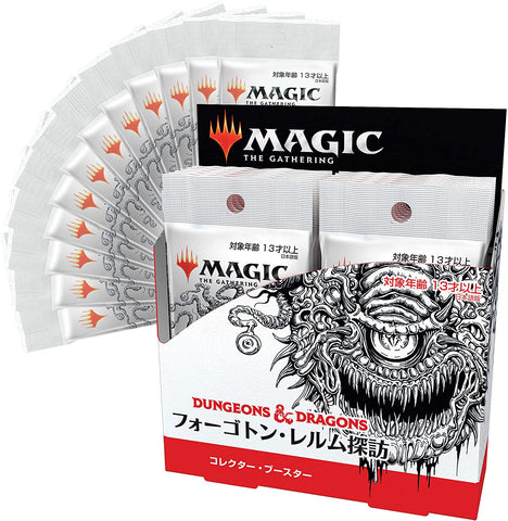 Magic: The Gathering Trading Card Game - Adventures in the Forgotten Realms - Collector Booster Box - Japanese ver. (Wizards of the Coast)