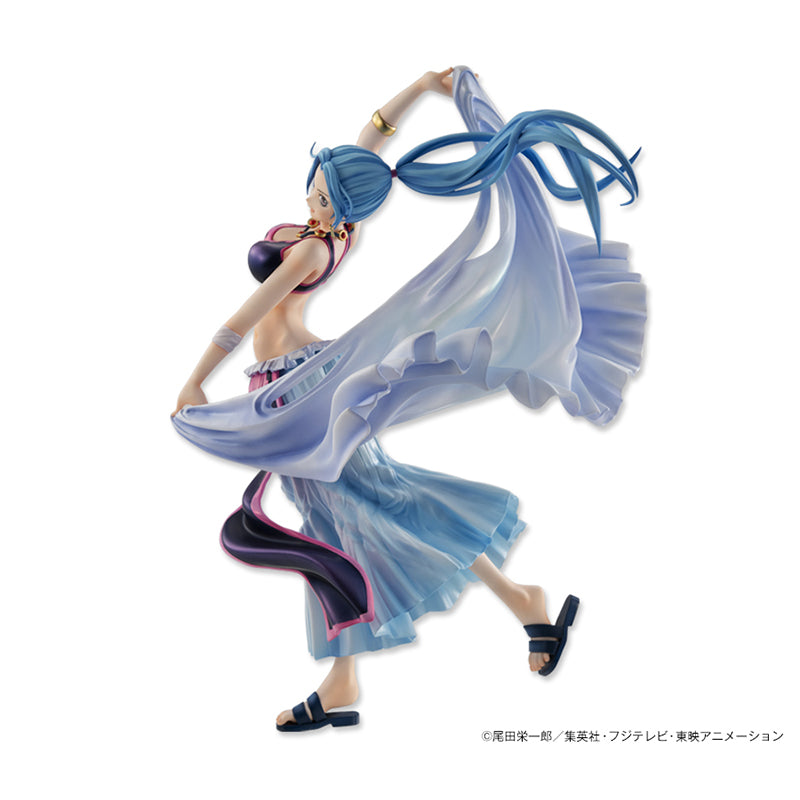 Megahouse Portrait.of.Pirates ONE PIECE Figure - Nefertari Vivi "Playback Memories" PVC Collectible With Stand