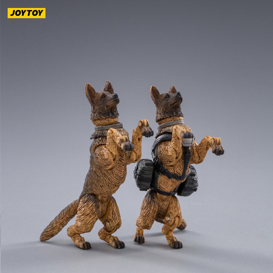 1/18 Military Dogs 2-Pack