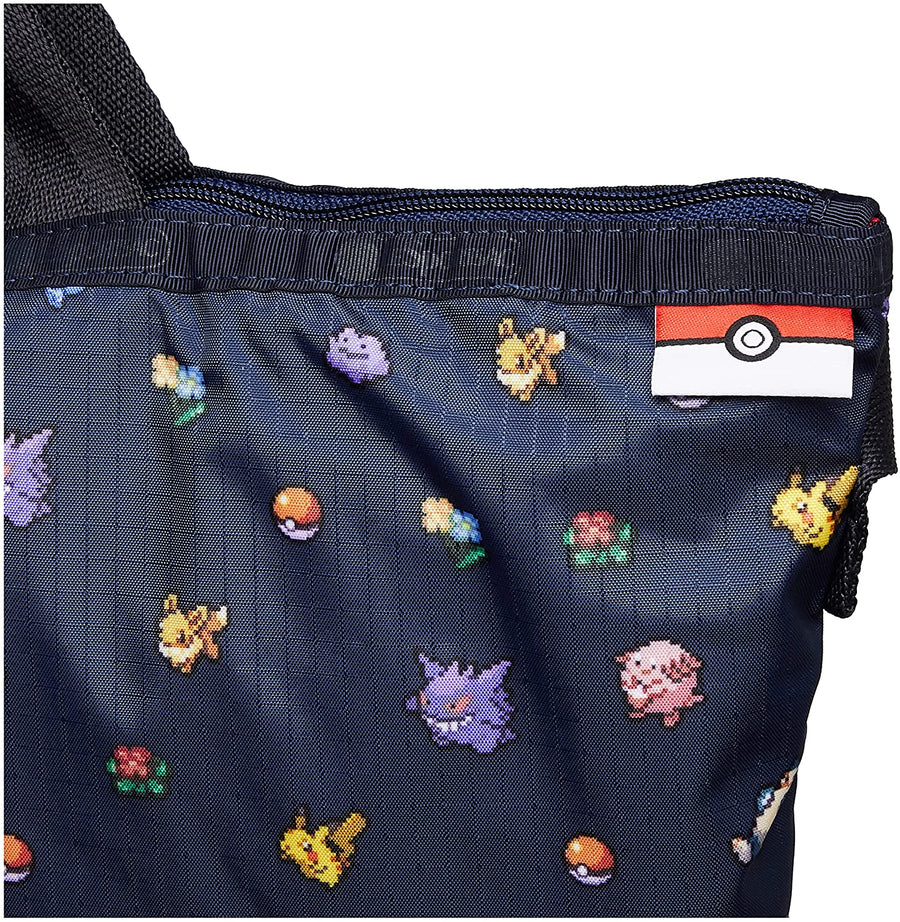 Pokémon - Deluxe Easy Carry Tote Bag - Pokemon and Flowers (Pokémon Center, LeSportsac)