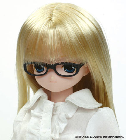 1/6 Size Material Parts - Glasses: Black and White Set (DOLL ACCESSORY)